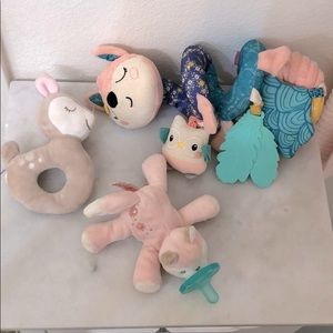 3 pc baby girl woodland